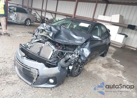 2015 Toyota Corolla S Plus from USA, damaged, VIN 2T1BURHEXFC420655